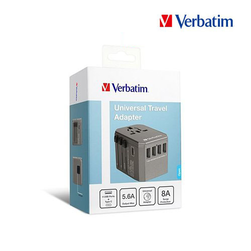 Verbatim 5 Ports 5.6A旅行充電器