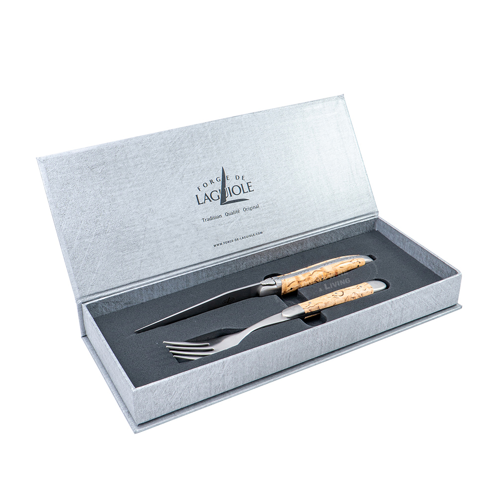 Forge de Laguiole Steak Knives - Blue