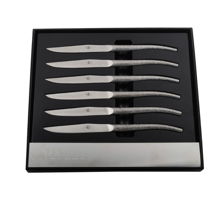 FORGE DE LAGUIOLE | P. Starck 聯名設計款 "霧面木紋" 牛排刀