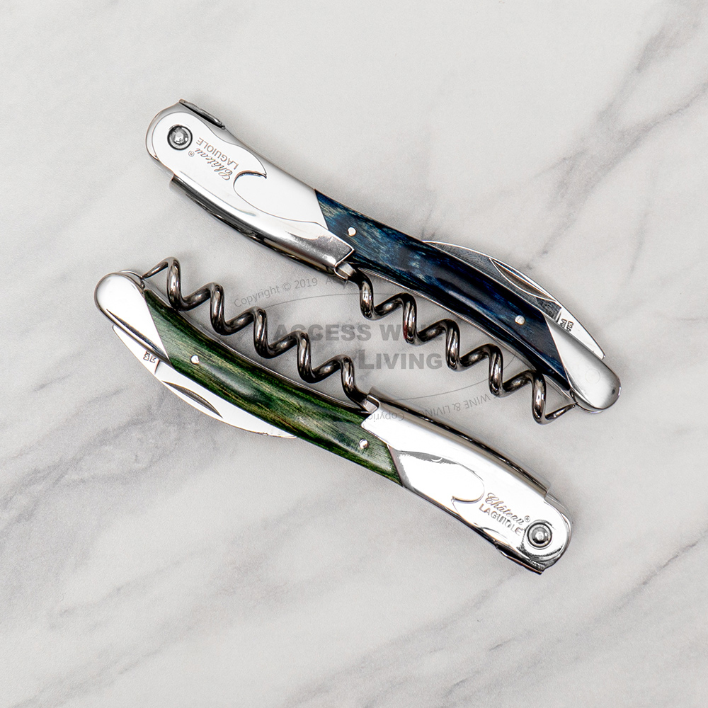 CHATEAU LAGUIOLE 蜜蜂特級 | 貓眼綠硬木侍酒刀