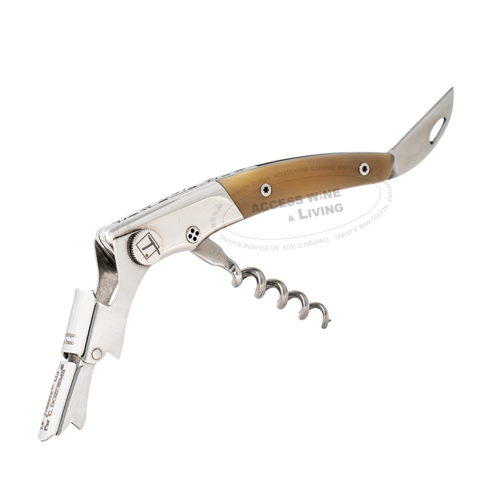 DOZORME | Thiers 二段式手工侍酒刀 | 白牛角