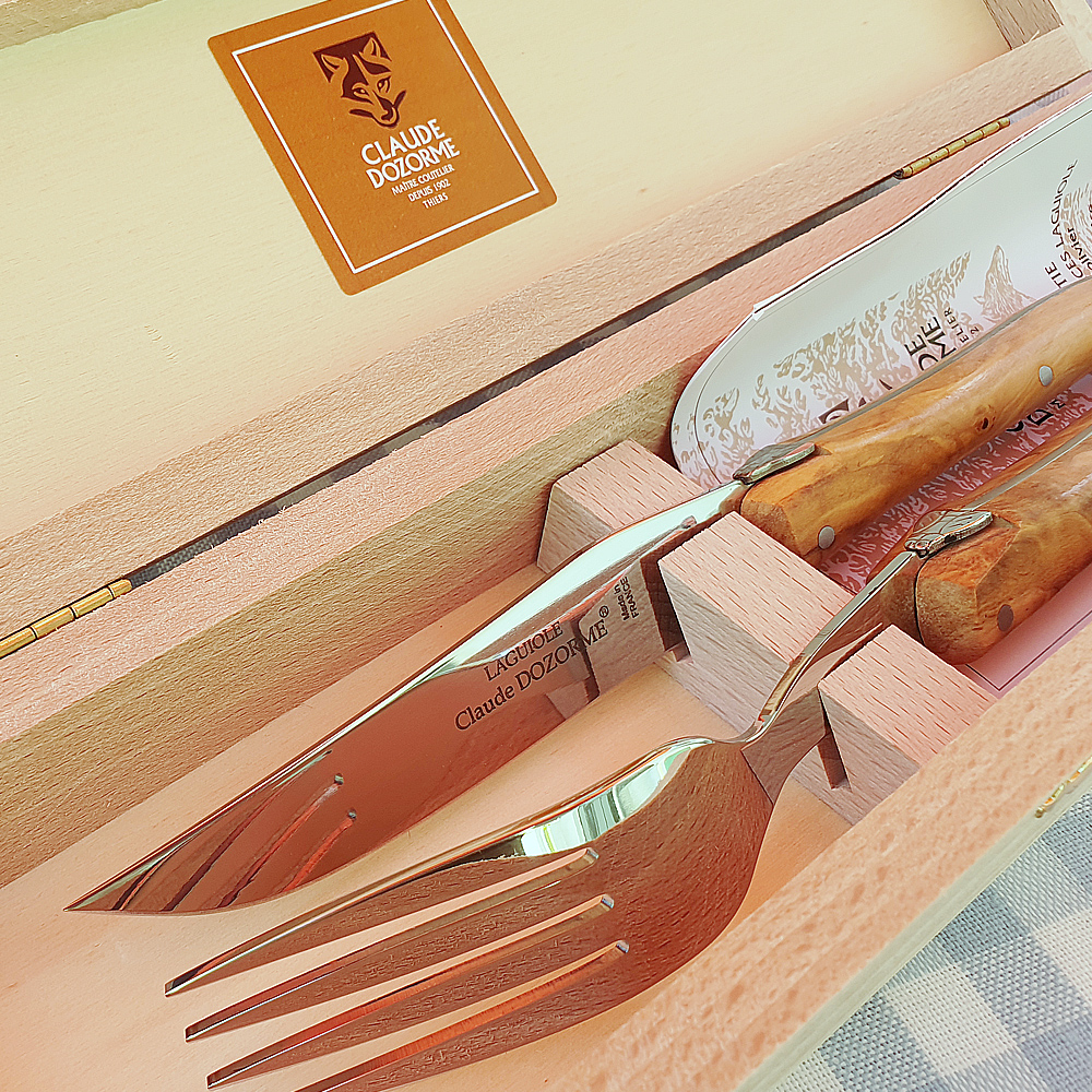 DOZORME | Laguiole 基本款牛排刀 | 橄欖木握柄