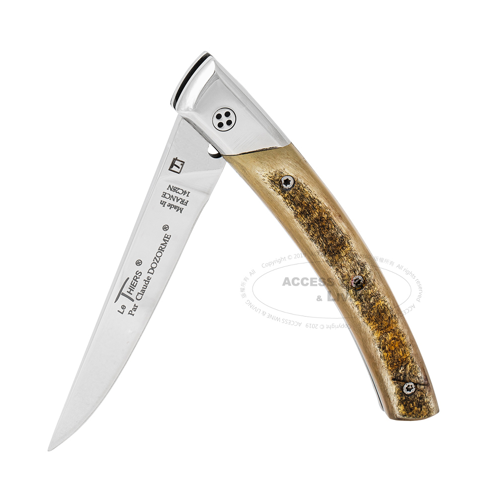 DOZORME | Thiers Secret 折刀系列 | 山羊角
