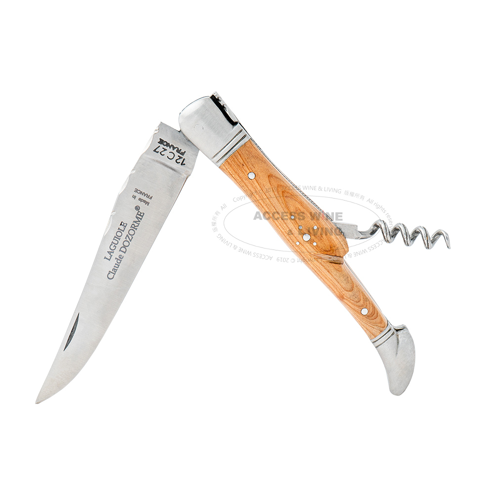 DOZORME | Laguiole 12公分折刀開瓶器 | 杜松木