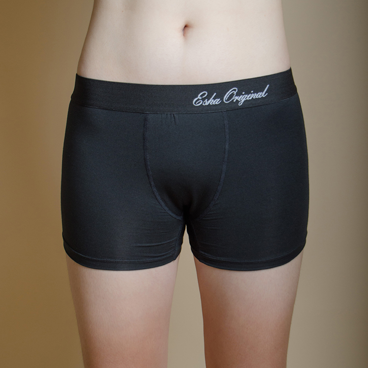 莫代爾Noble+ 高彈性平口內褲>古銅黑【UN01】