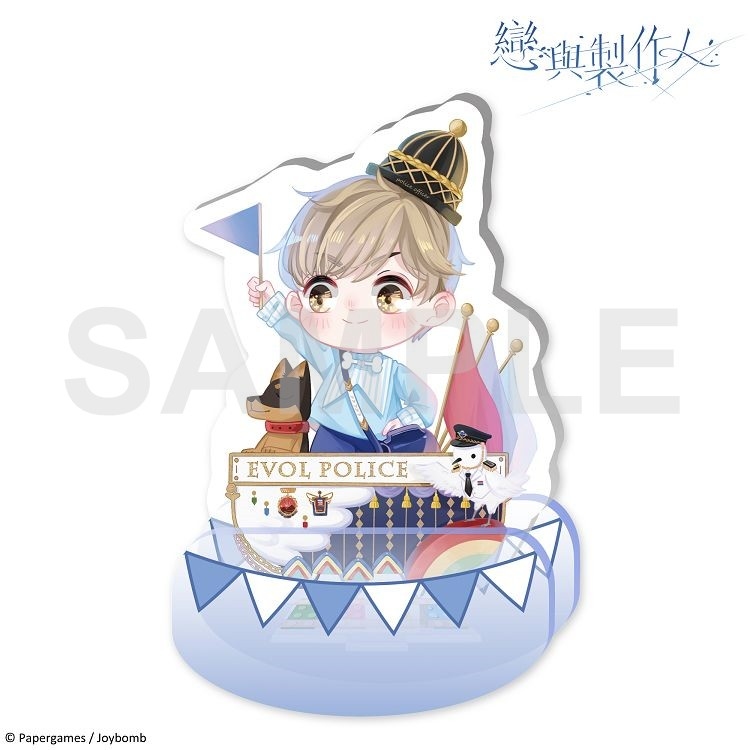 戀與製作人搖擺壓克力場景組白起