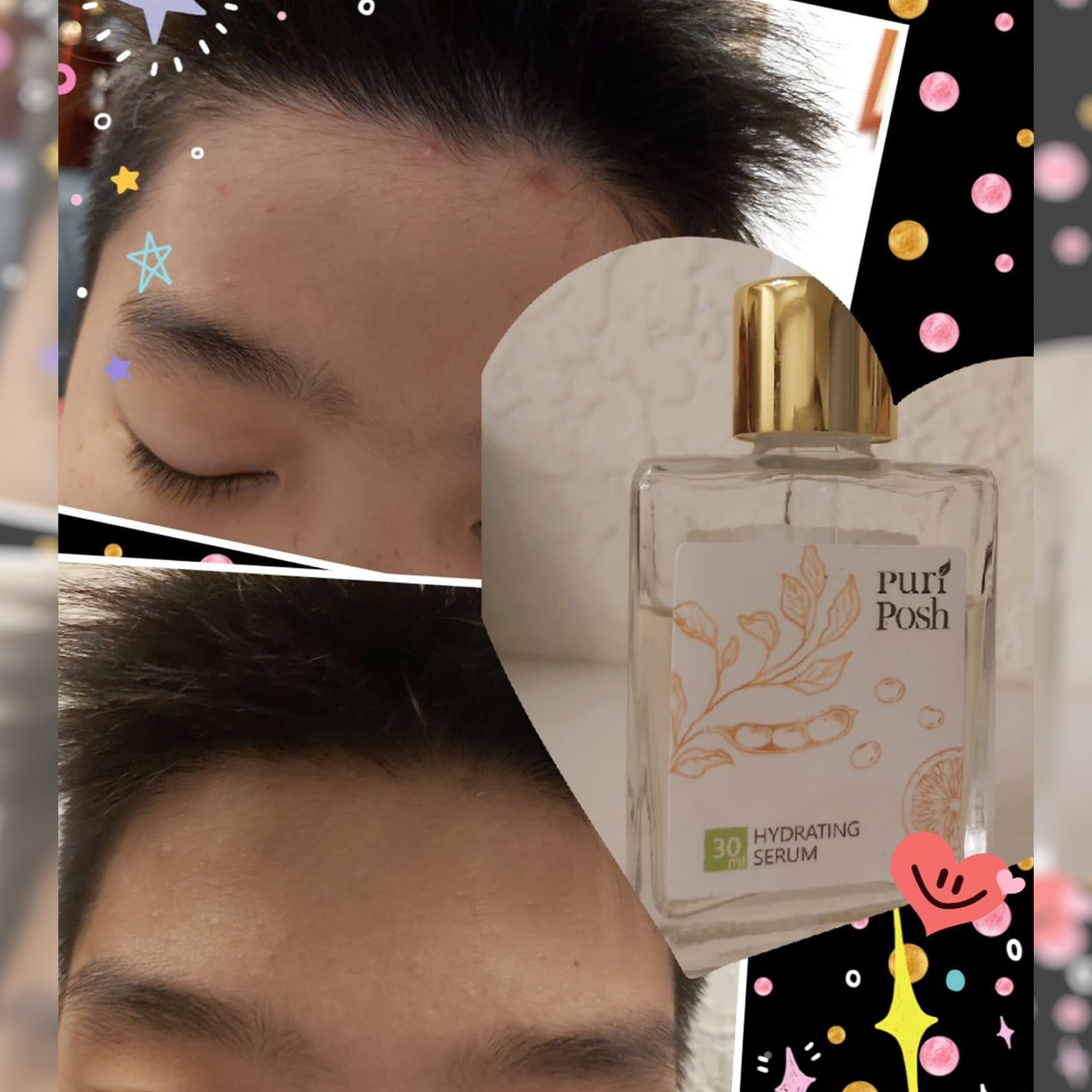 PuriPosh煥妍緊緻精華液 淡淡的香檸味青少年也愛用