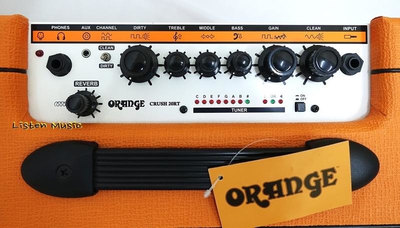 Orange ORANGE Crush 20RT 吉他音箱 電吉他音箱 內建 Reverb 第 3 張圖片｜三峽吉他 / Bass