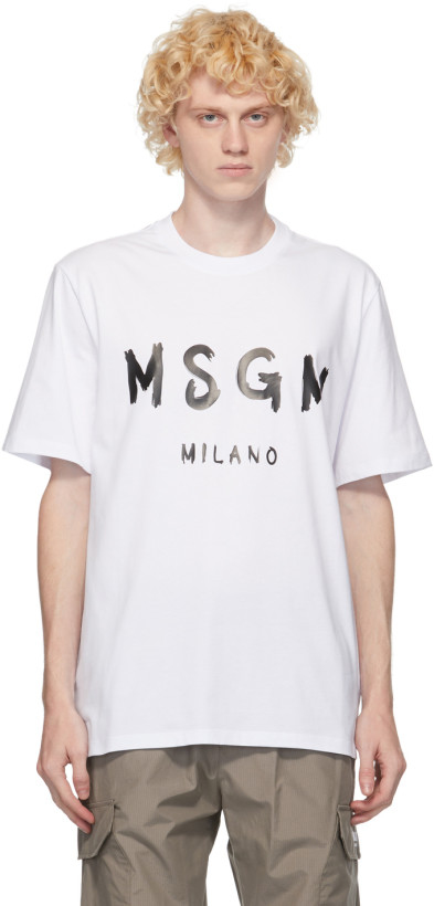 MSGM logo 棉T