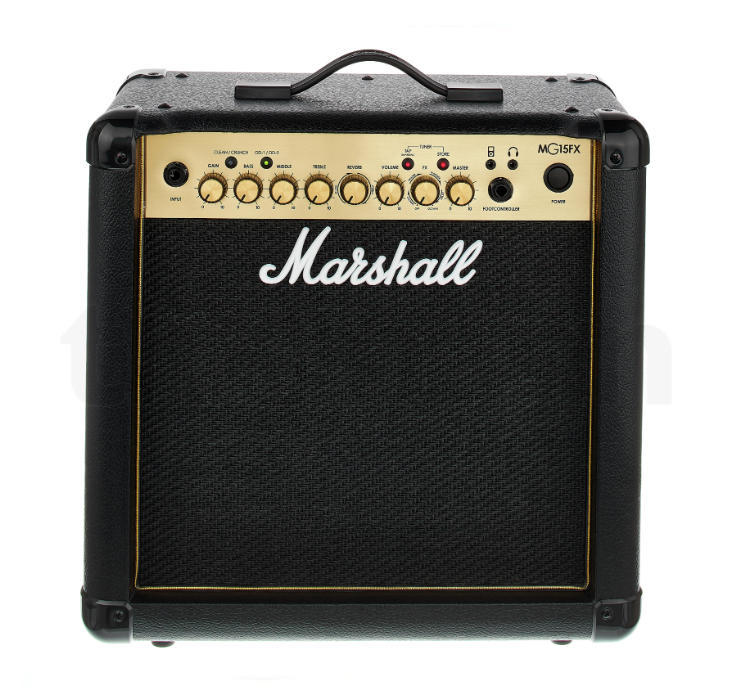 Marshall MG15FX GOLD 15瓦 數位效果 電吉他音箱 MG15GFX