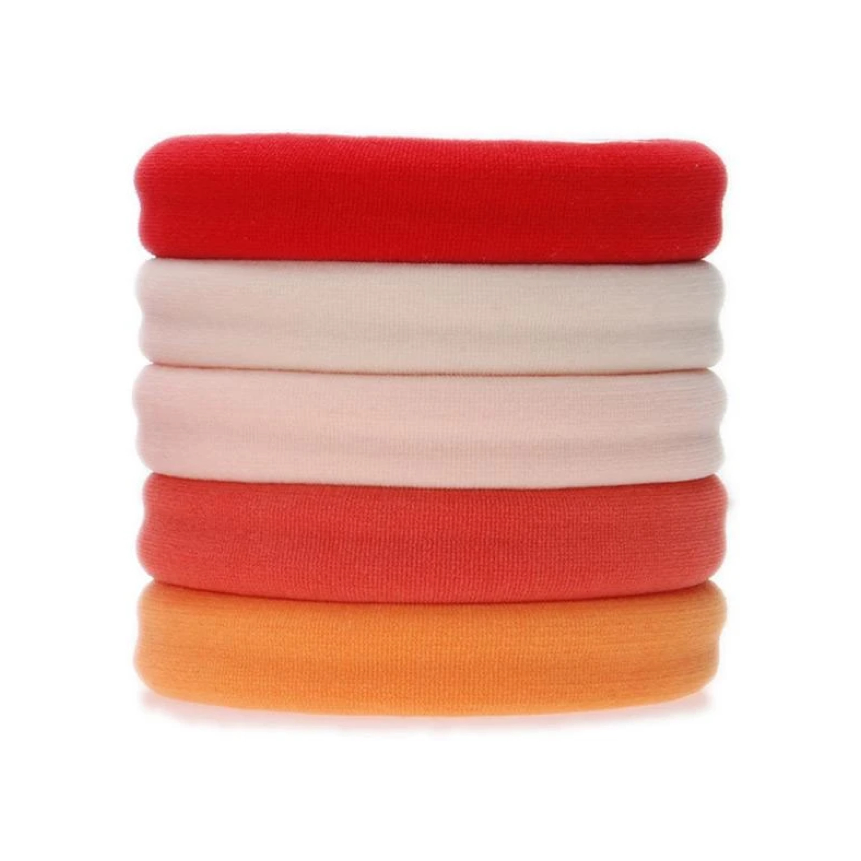 Sport Pony Tube - Orange | Red Multi
