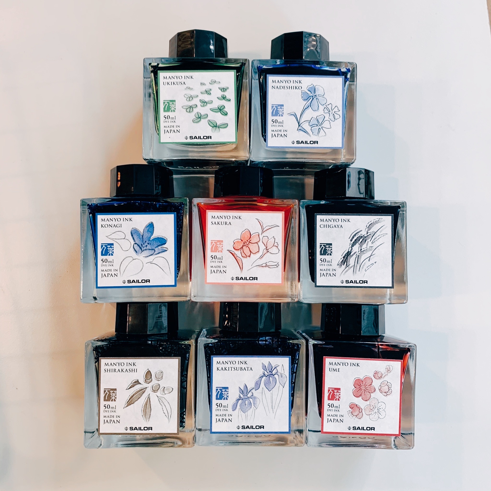 Sailor 萬葉墨水 二代 Manyo INK  50ml