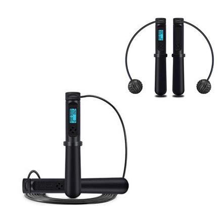 智能卡路里計算兩用室外室內跳繩 (可自由調節繩長/有線跳繩/無線跳繩)