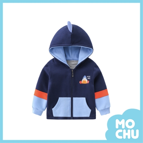 水汪汪大眼鯊魚連帽外套(三色)