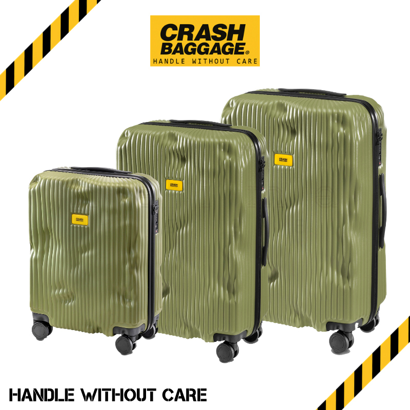 Crash Baggage STRIPE - OLIVE GREEN
