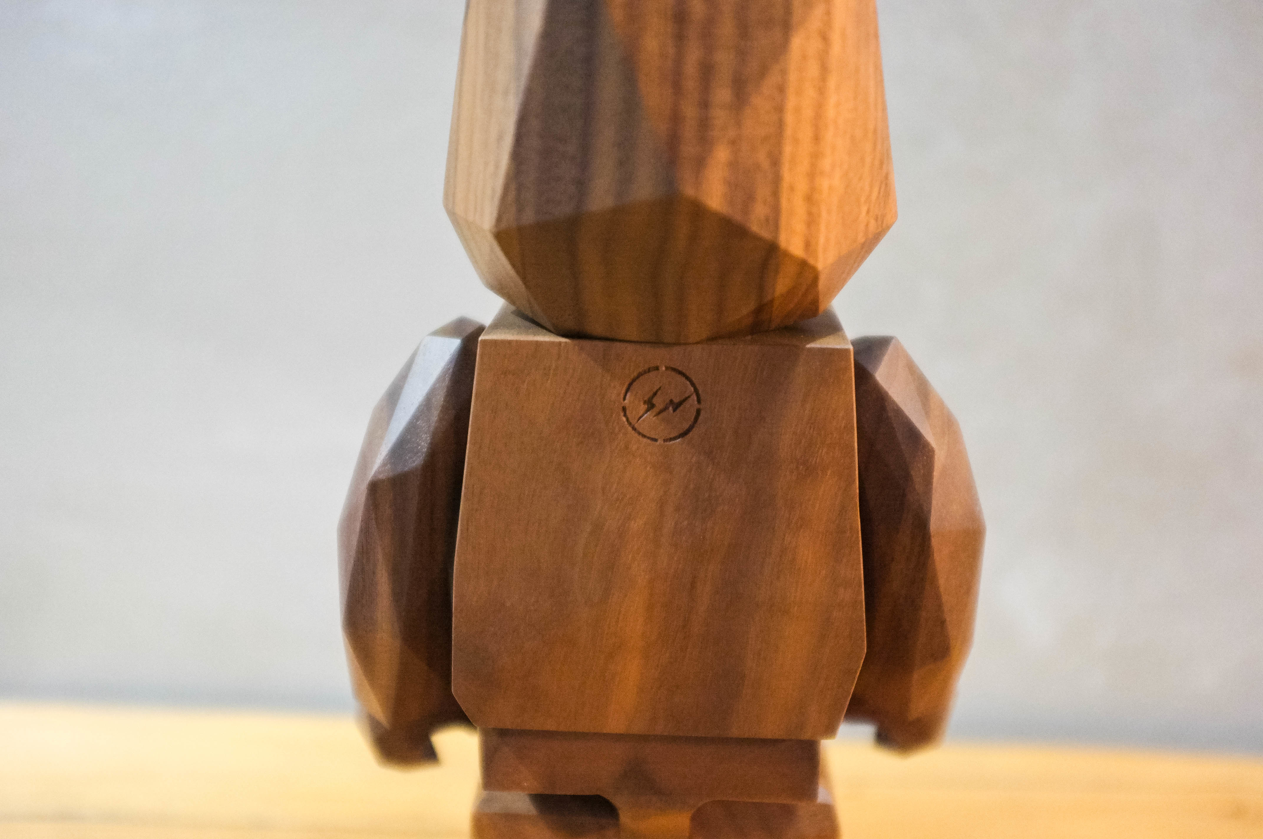 MEDICOM TOY - ベアブリック カリモク fragment 400% carved wooden BE@RBRICK SERIES 50