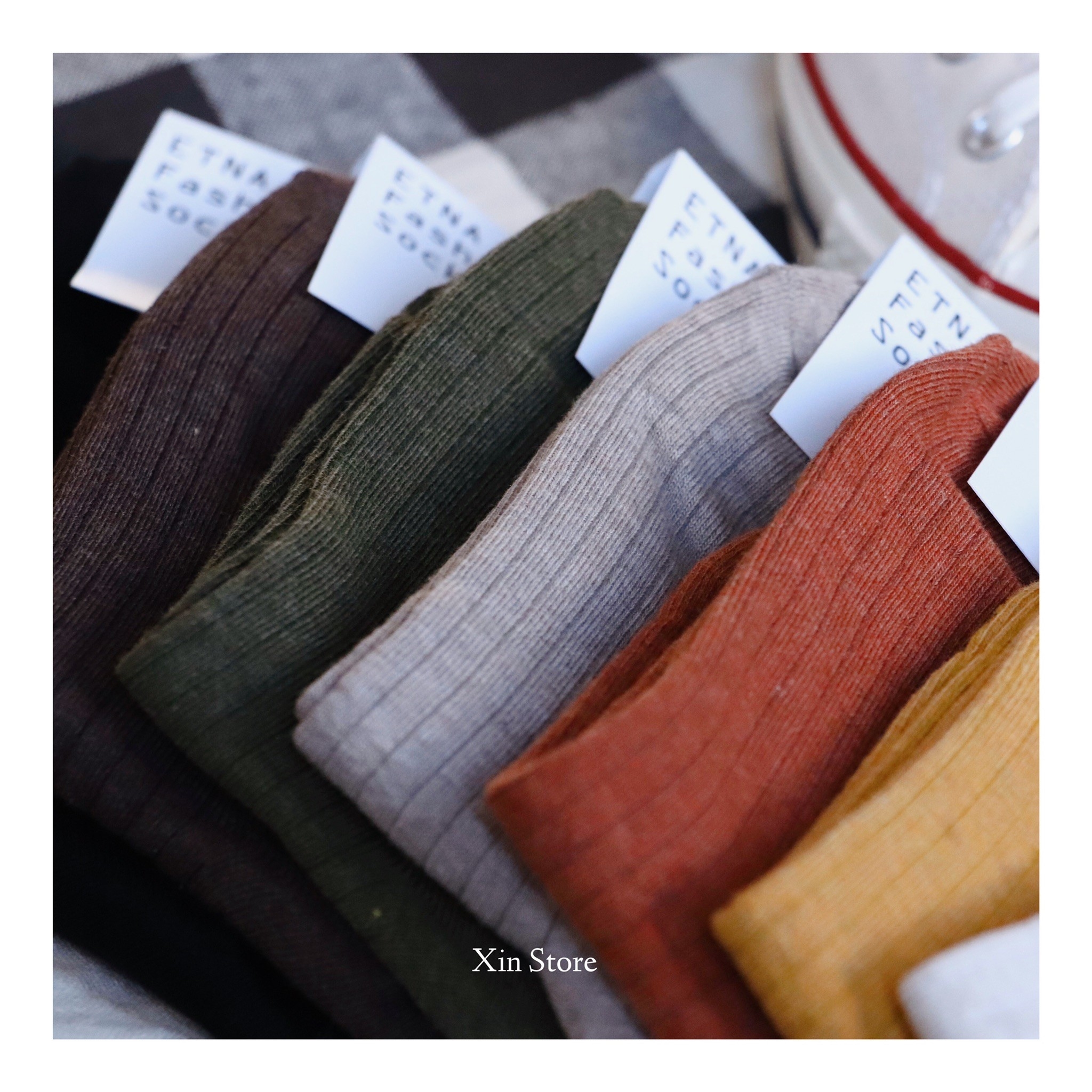 【現貨】Korea Sock 正韓 質感 純棉 中筒襪