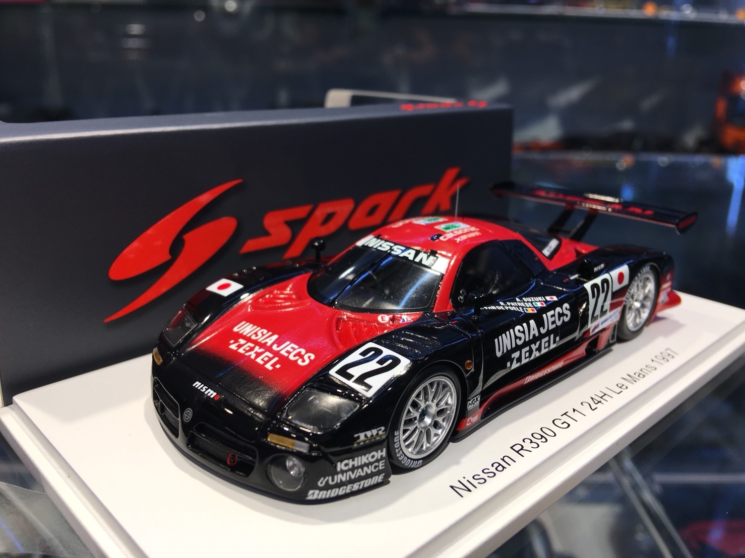 Spark S3578 Nissan R390 GT1 #22 24H Le Mans 1997 1/43