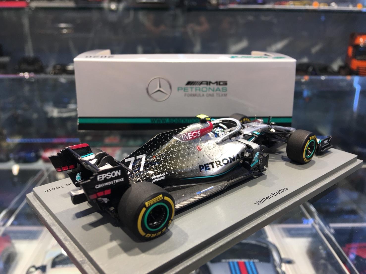 Spark S6451 Mercedes-AMG F1 W11 EQ Performance #77 1/43