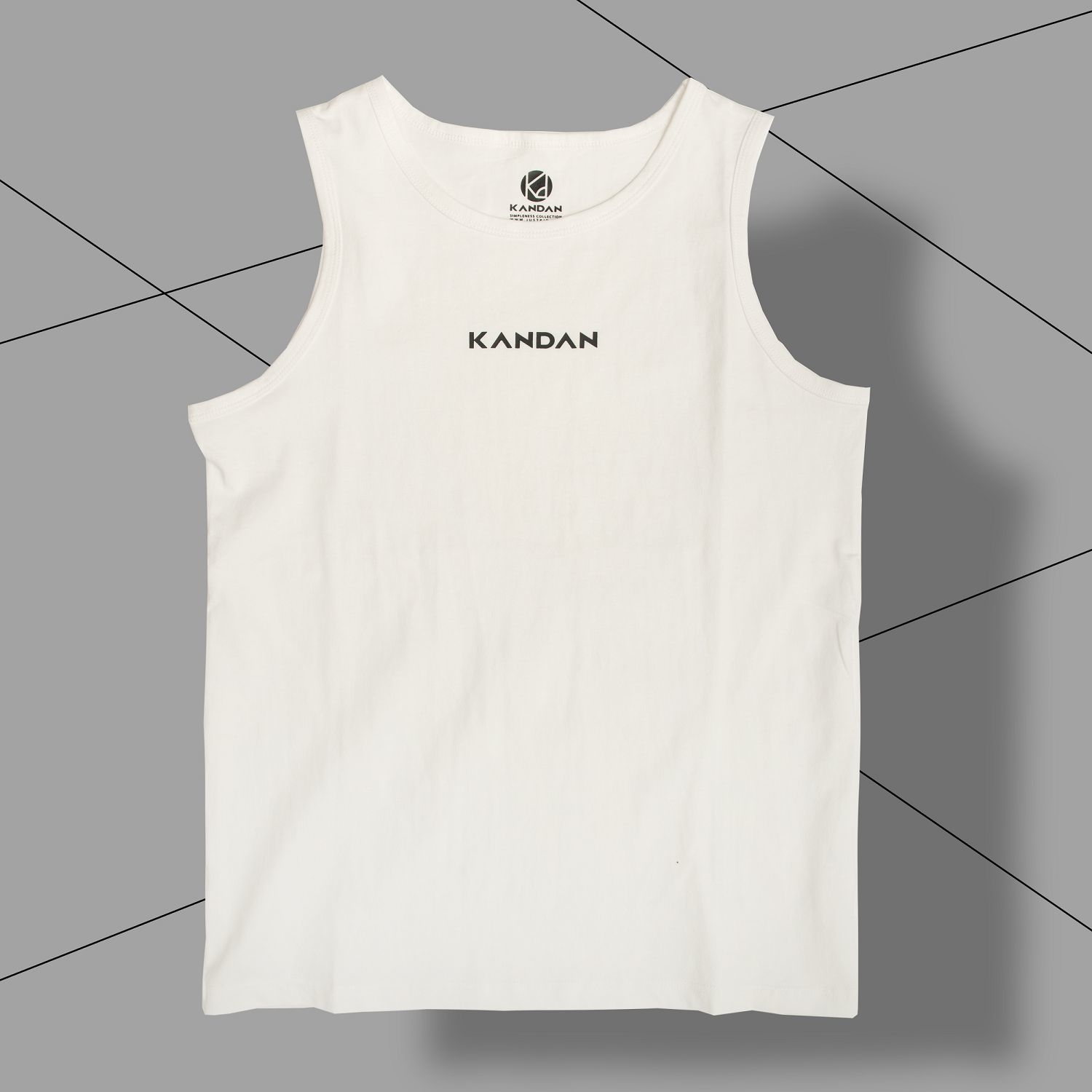 KID ® KANDAN系列 水洗背心 白