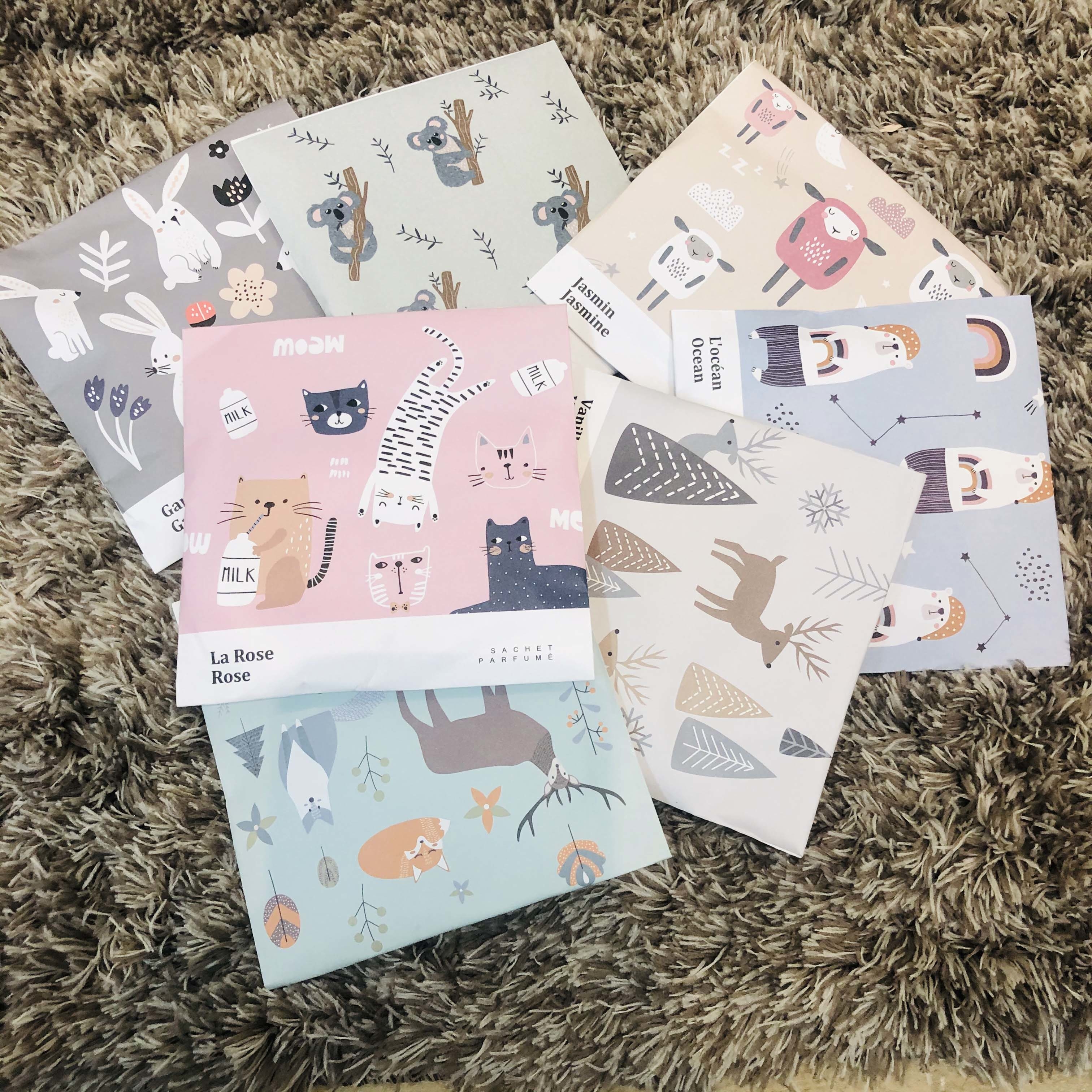 北歐動物森林香氛包【H1820109】