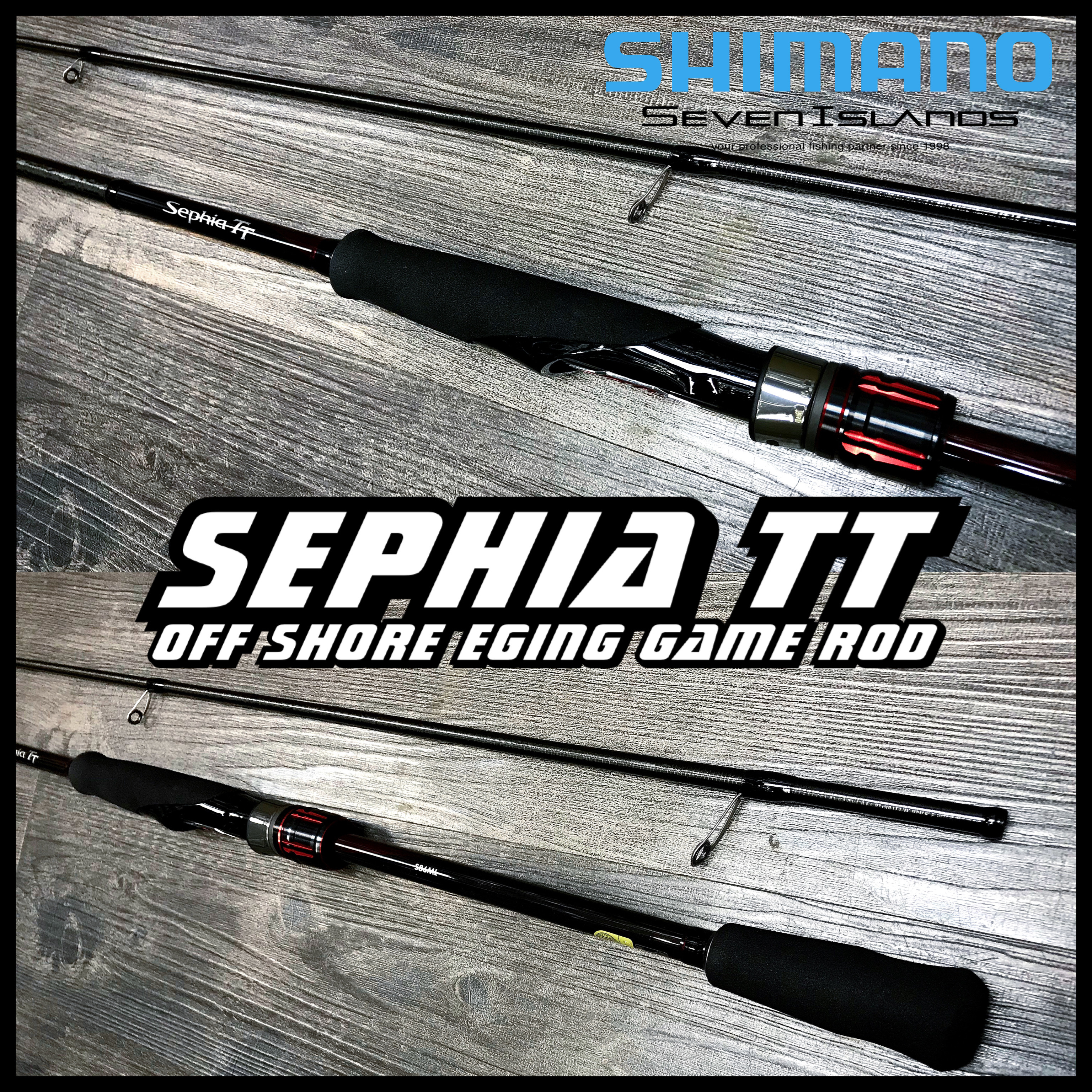 SHIMANO SEPHIA TT OFFSHORE EGING GAME ROD SERIES