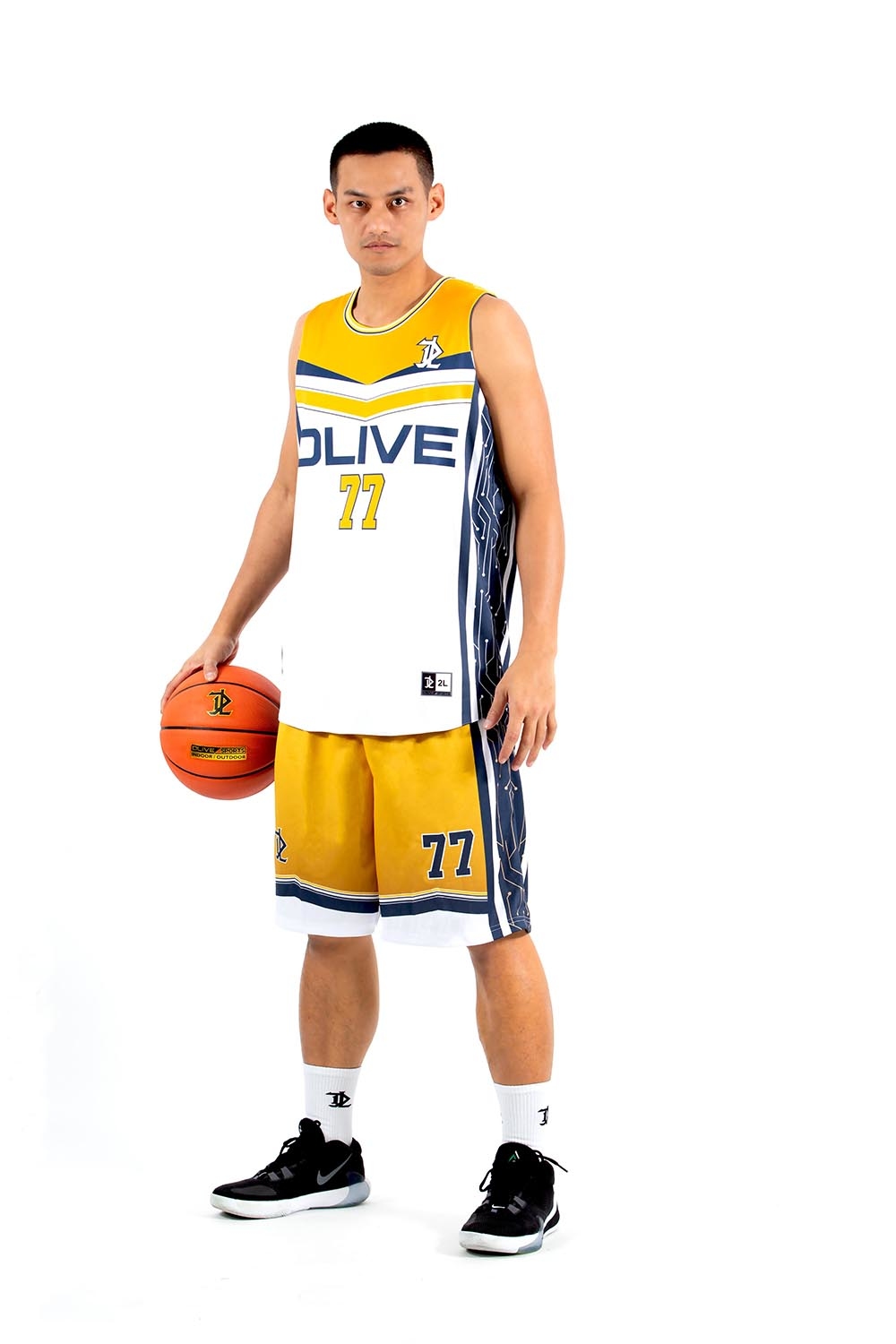 雙面昇華籃球服 - 雷電戟