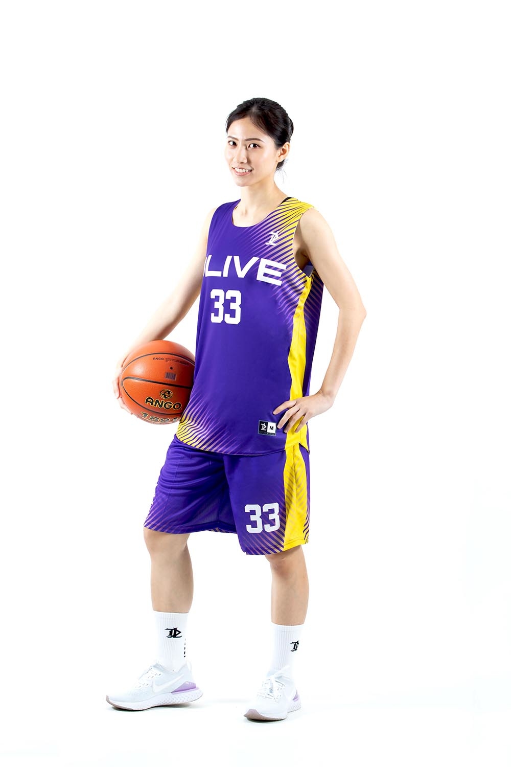 雙面昇華籃球服 - 亞特蘭