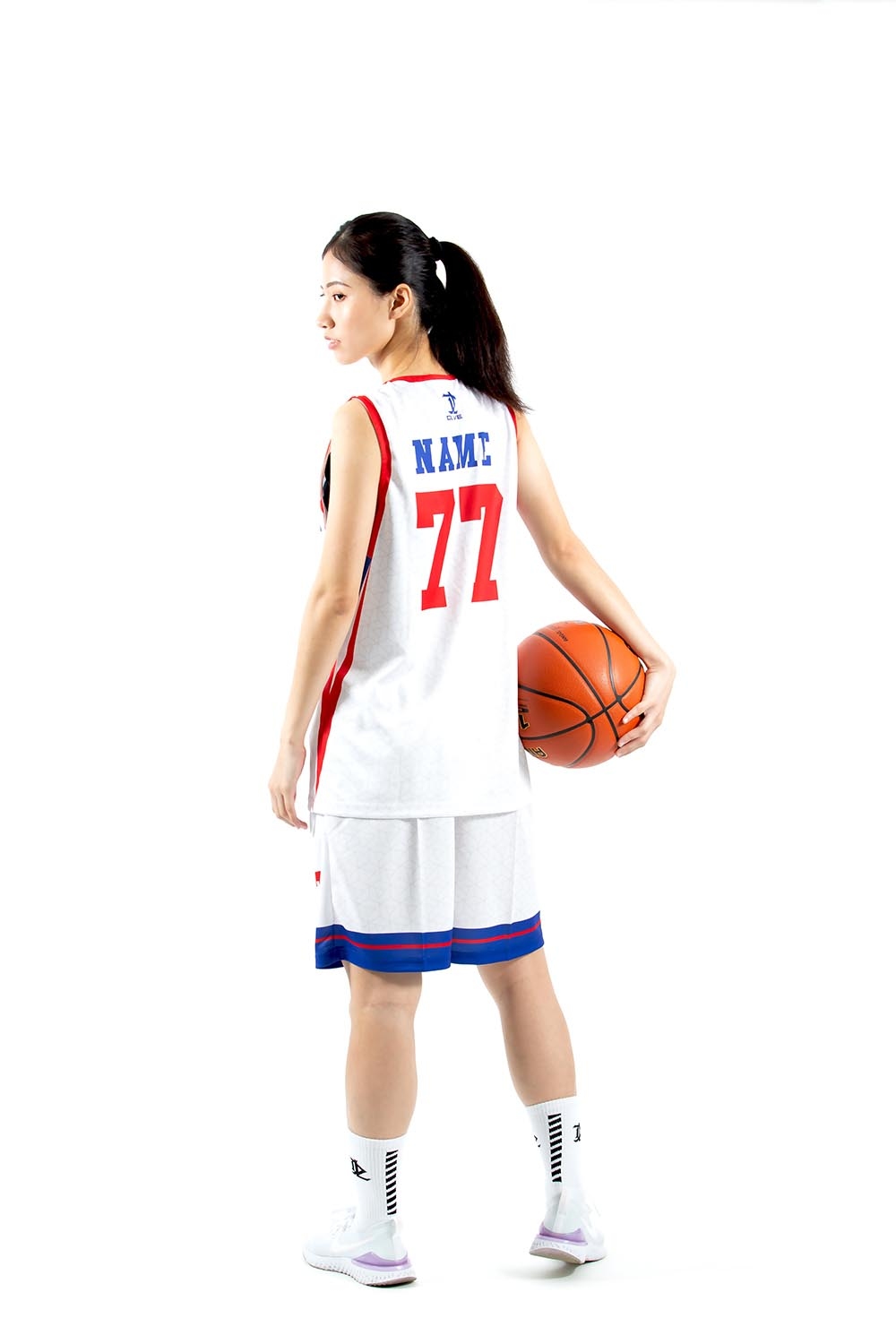 單面昇華V領籃球服 - 南國