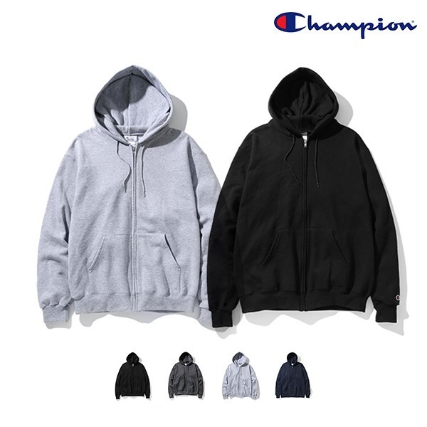 Men's Champion Powerblend Fleece Full Zip Hoodie