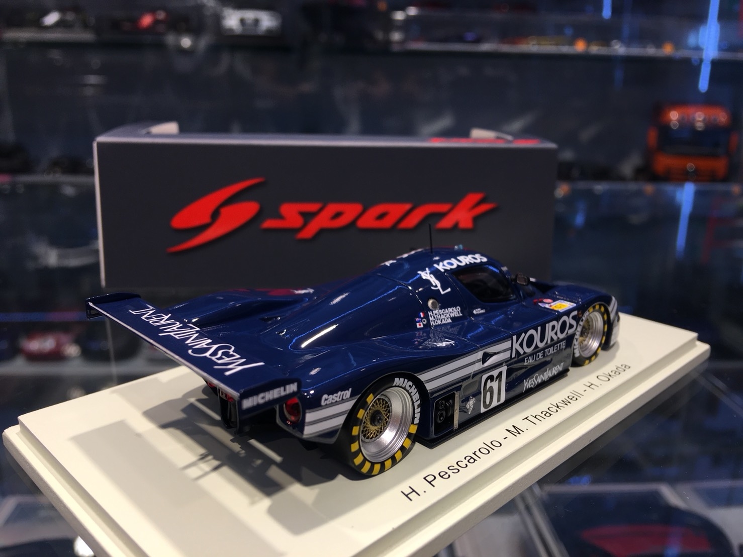 Spark S1257 Sauber C9 #61 24H Le Mans 1987 1/43