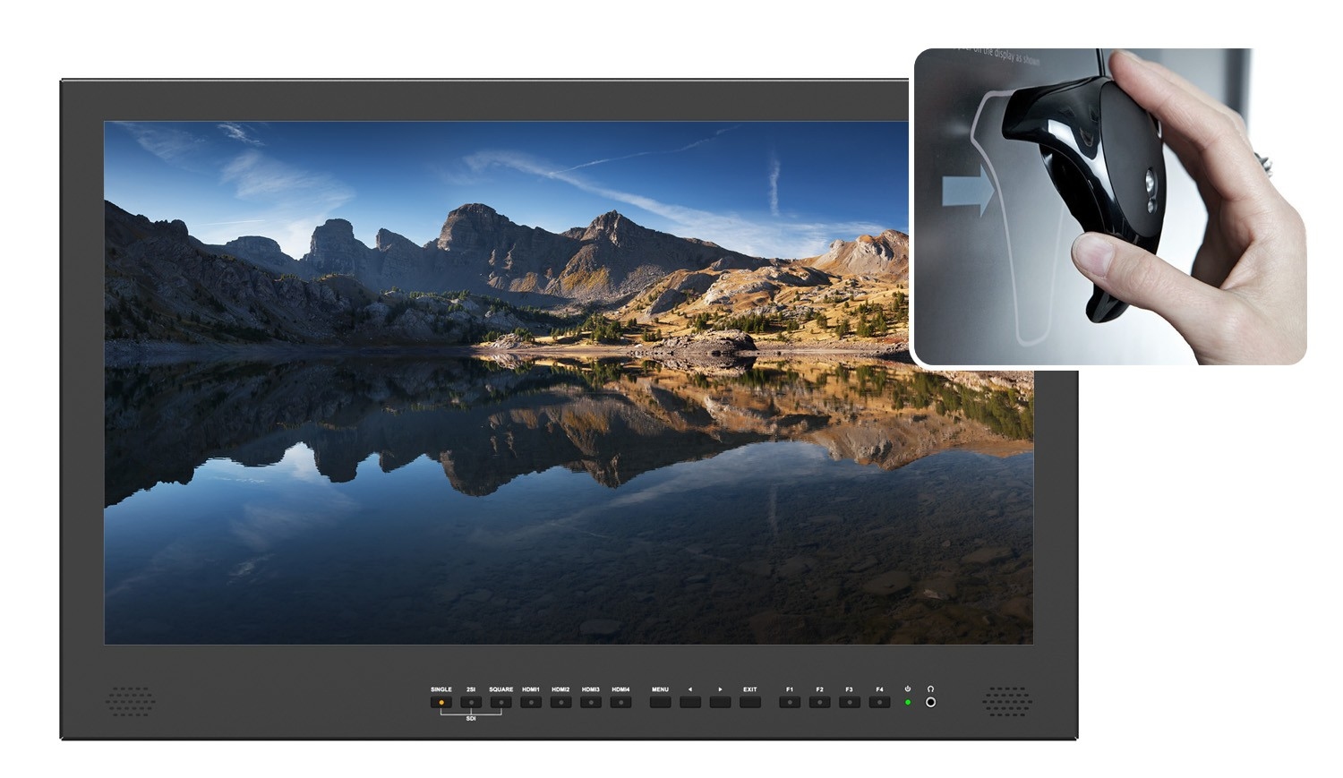 LILLIPUT BM230-4KS 23.8“ 4K HDMI便攜式廣播監視器