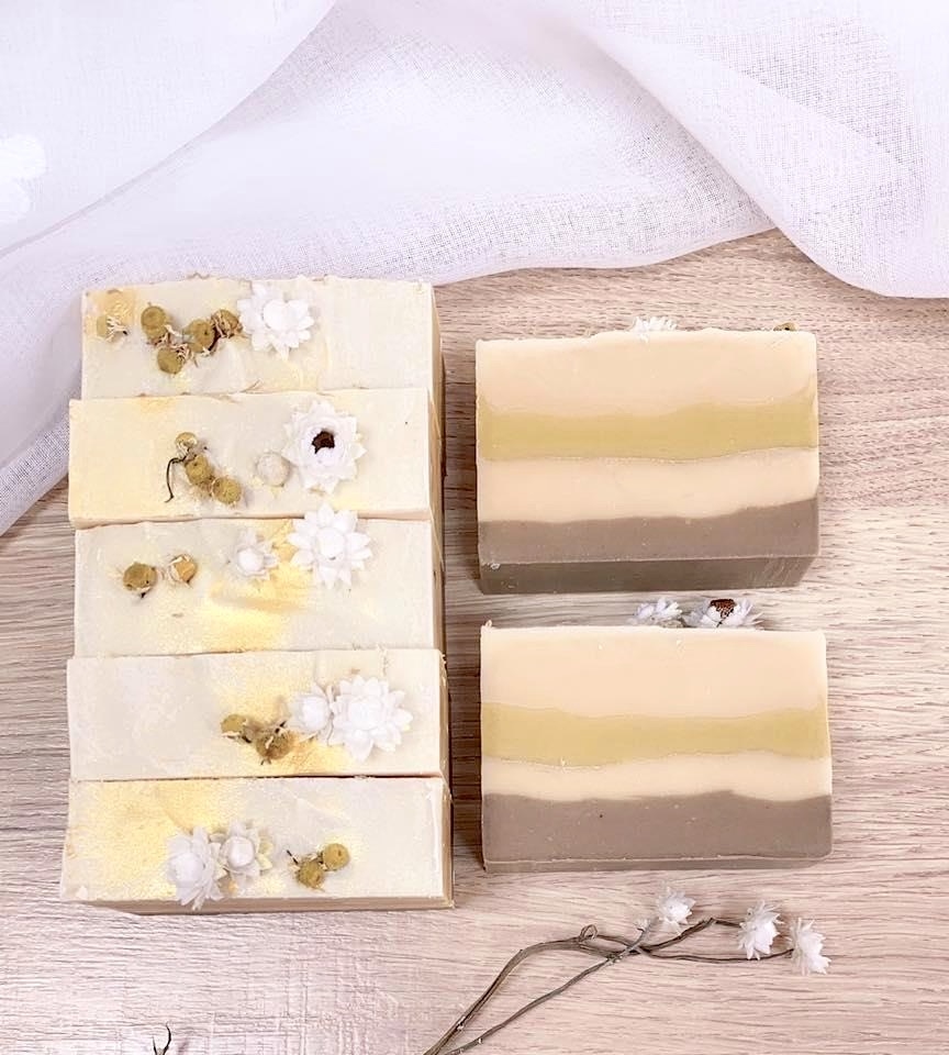 【青手作DIY】蜂蜜洋甘菊保濕沐浴皂 課程