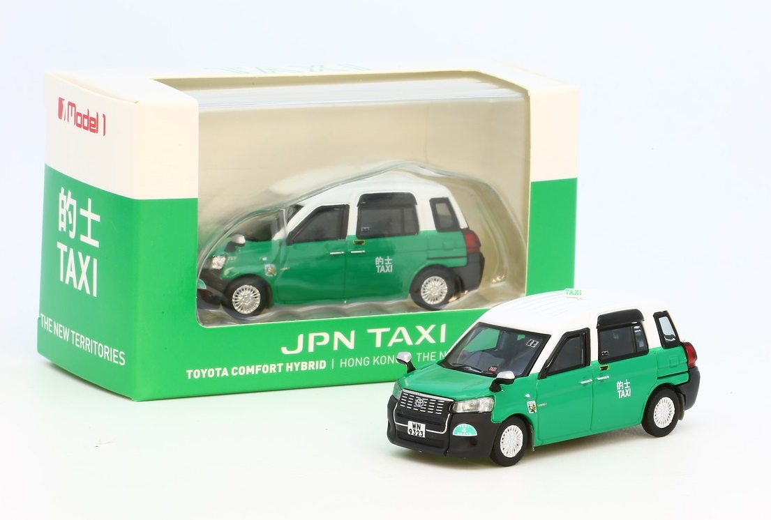 1/64 Toyota Comfort Hybrid Taxi (NT) - WN9323 (Green)  (C33102)