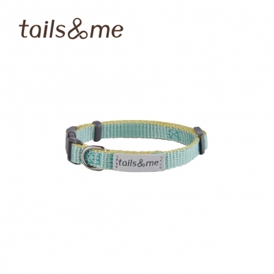 Tails & Me Cat Collar 尼龍貓用安全頸圈 薄荷檸黃