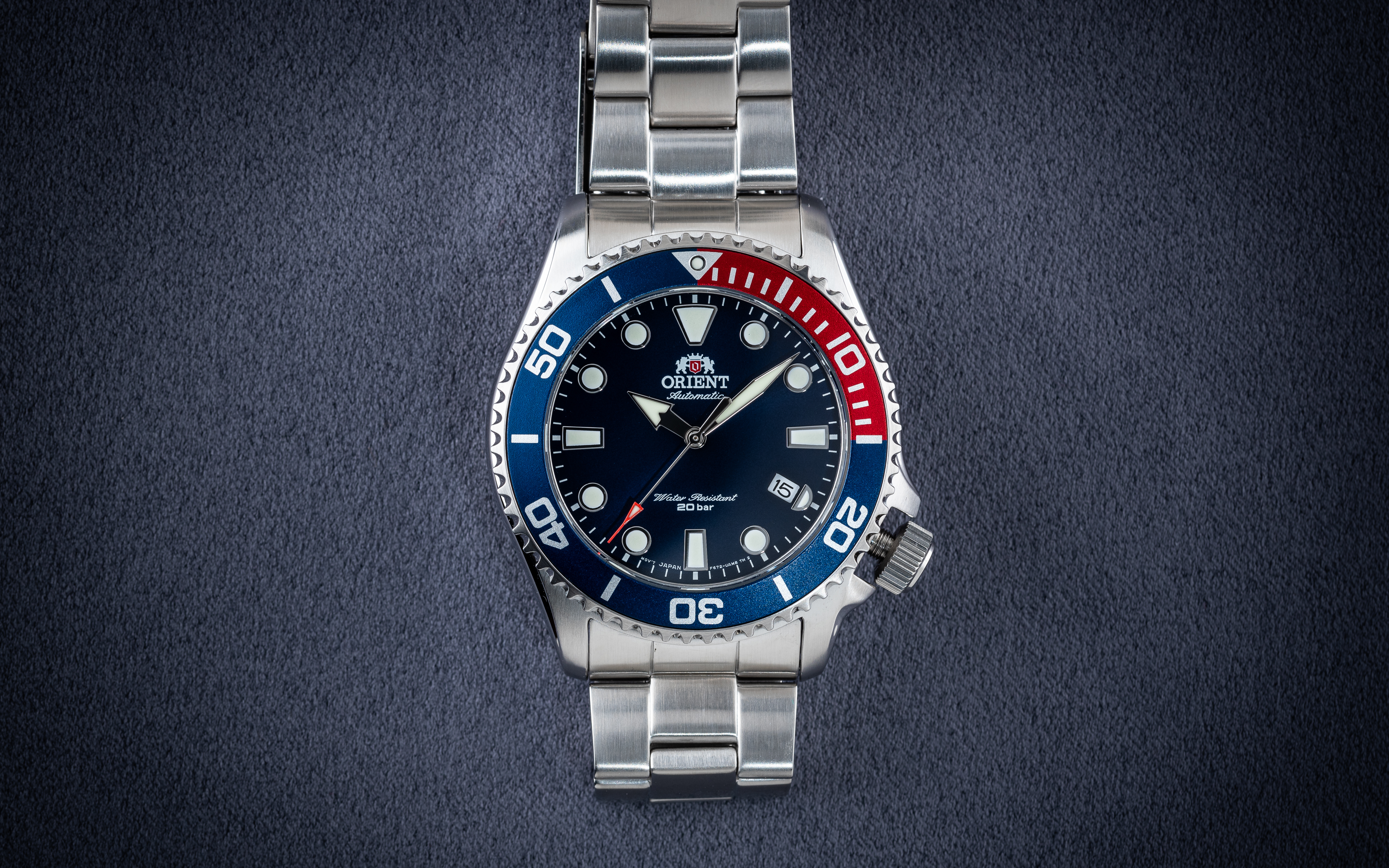 Diver - 200M Steel Case Pepsi