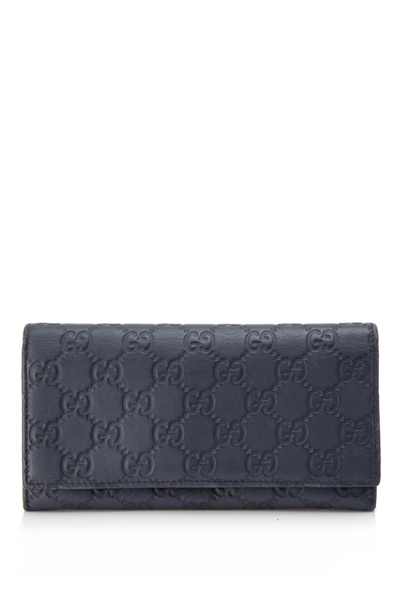GUCCI GUCCISSIMA LEATHER LONG WALLET