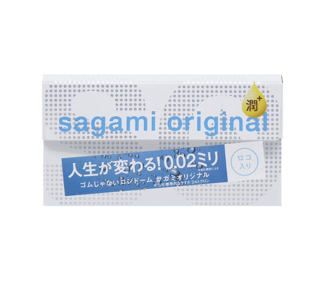 相模原創 0.02 極潤 (第二代) 12 片裝 PU 安全套
