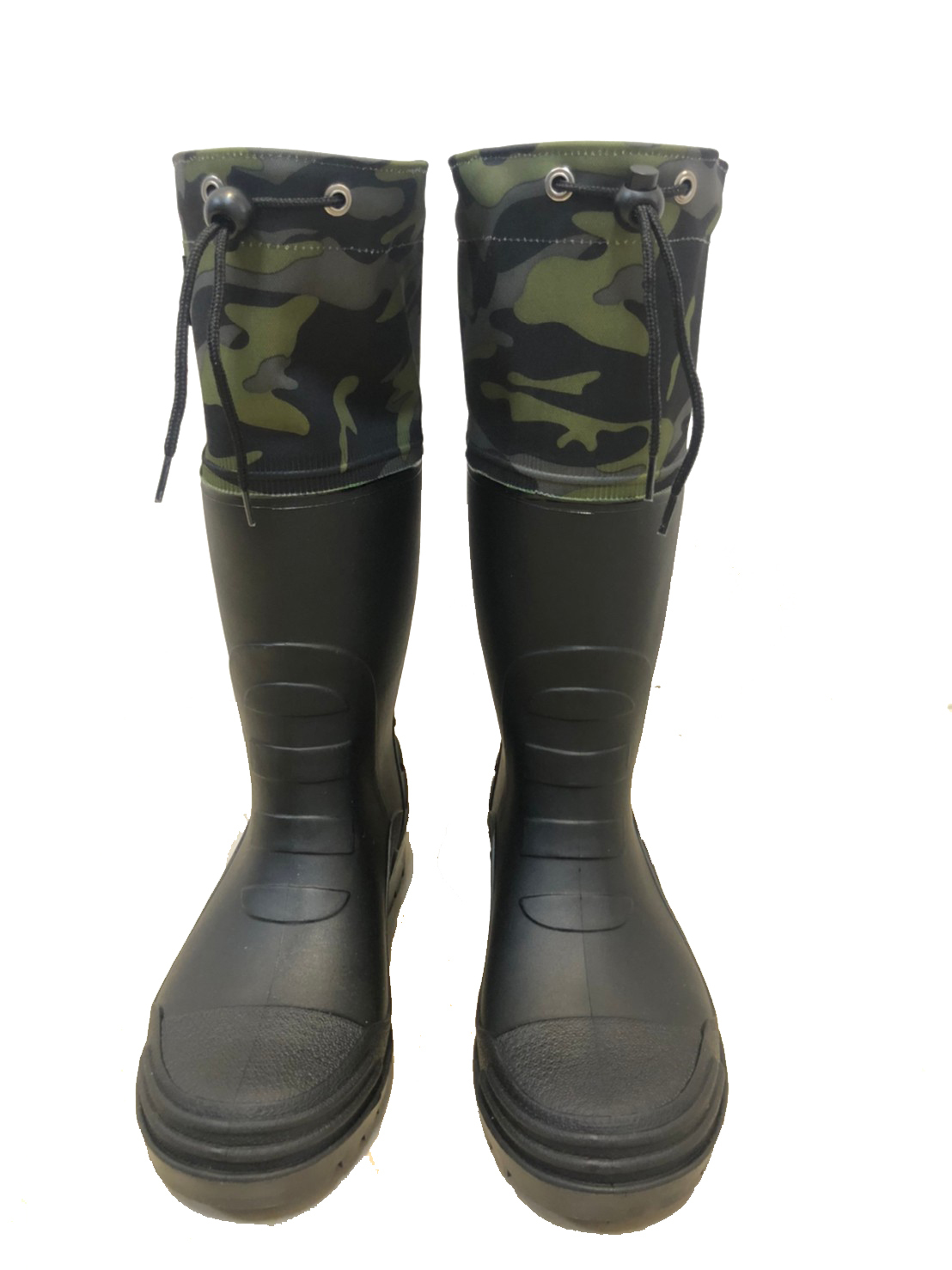 TM-101 短版-半筒束口迷彩磯釣鞋 (專利S底毛氈+釘鞋底)