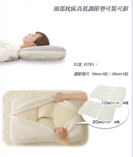 日本 IRIS 可調節枕頭