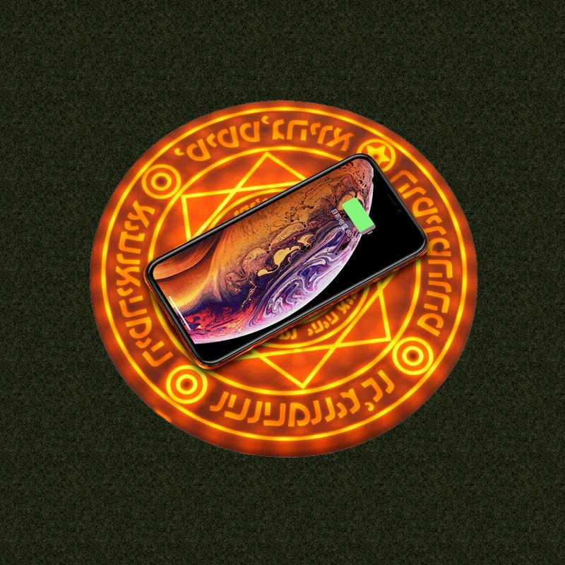 10W魔法陣無線快速充電器