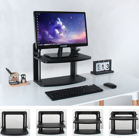 電腦螢幕隨意升降托架
