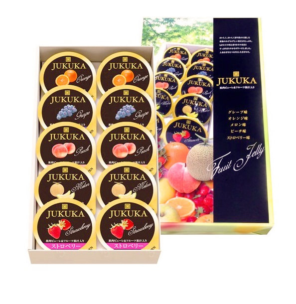 日本「金澤兼六製果」  5 式果凍禮盒 (10 件裝)