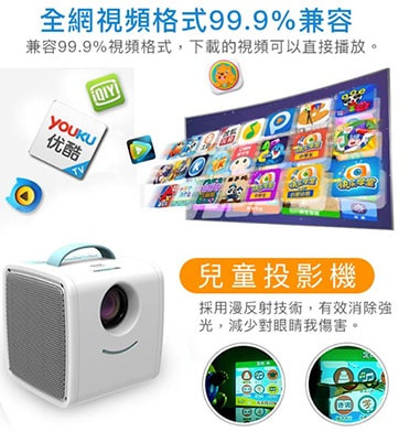 Q2掌上迷你高清WiFi投影機