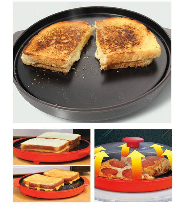 REHEATZA 微波爐加熱不粘煎烤鍋