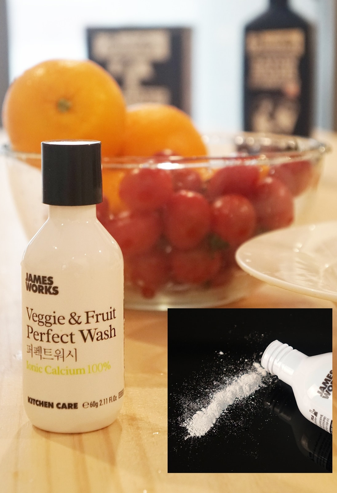韓國James Works 蔬果清洗劑，蔬果、肉類、海鮮、玩具都適用