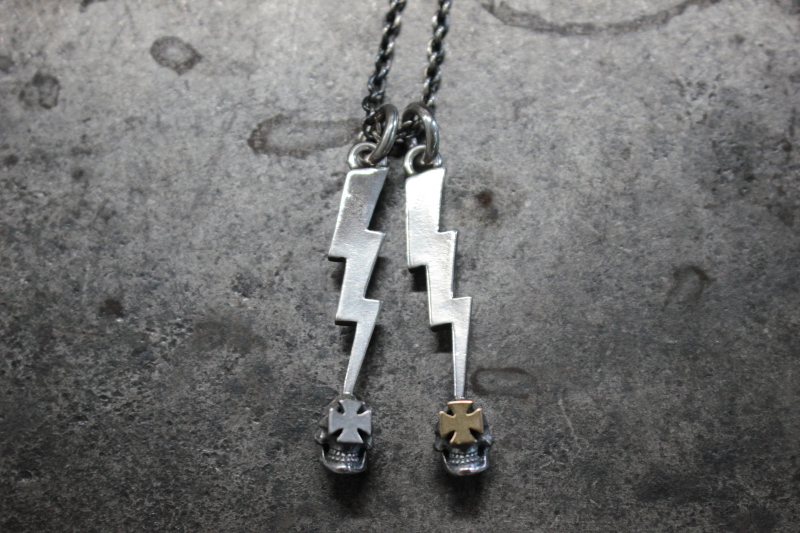 CC-16 閃電+十字骷髏頭吊墜