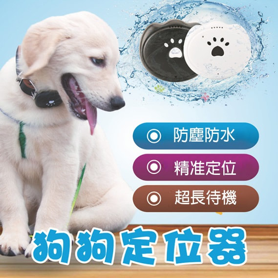 迷你 GPS 寵物定位頸圈防丟器