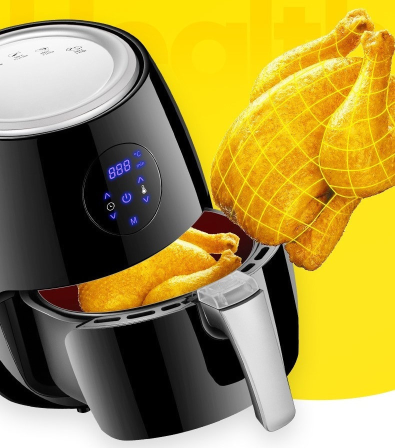 2019年升級版Pershow 零失敗8in1智能空氣炸鍋(2.6L)