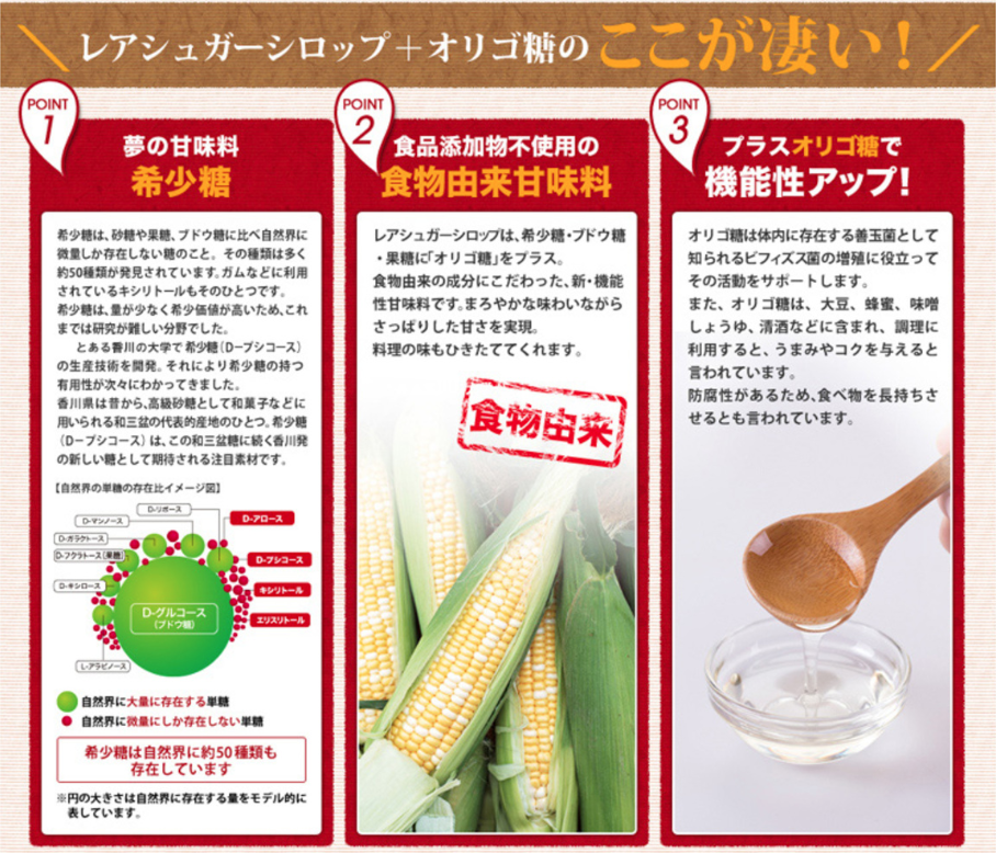 日本AFC -健康希少糖糖漿 400g